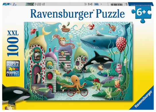Ravensburger, puzzle, dla dzieci XXL Świat Pod Wodą, 100 el. Ravensburger