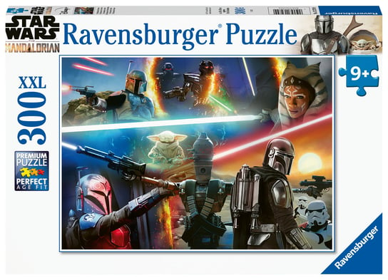 Ravensburger, puzzle, dla dzieci XXL The Mandalorian, 300 el. Ravensburger