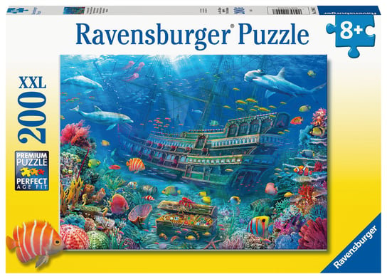 Ravensburger, puzzle, dla dzieci XXL Zatopiony statek, 200 el. Ravensburger