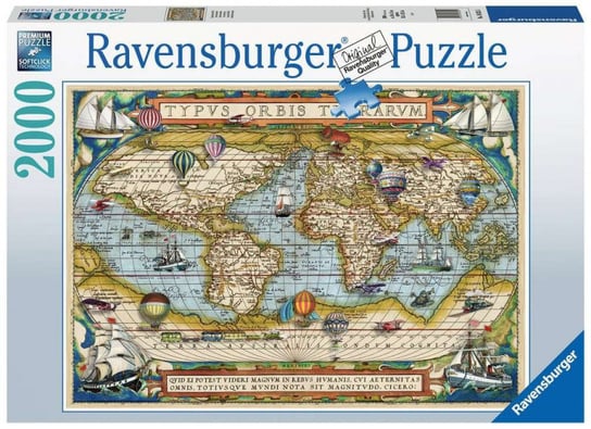 Ravensburger, puzzle, Dokoła świata, 2000 el. Ravensburger