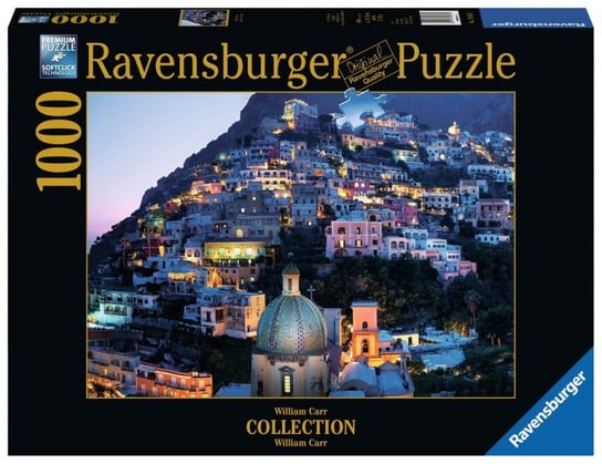 Ravensburger, puzzle, Domy Positiano, 1000 el. Ravensburger