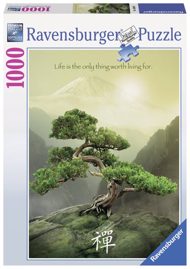 Ravensburger, puzzle, Drzewo Zen, 1000 el. Ravensburger