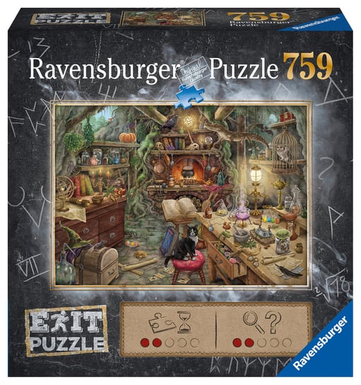 Ravensburger, puzzle, Exit, Kuchnia czarownicy, 759 el. Ravensburger