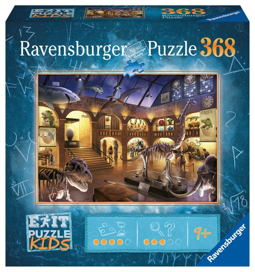 Ravensburger, puzzle, Exit, Muzeum historii naturalnej, 368 el. Ravensburger