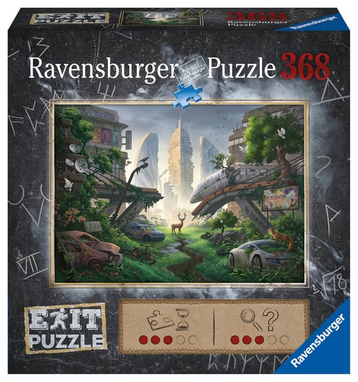 Ravensburger, puzzle, Exit, Opustoszałe miasto, 368 el. Ravensburger