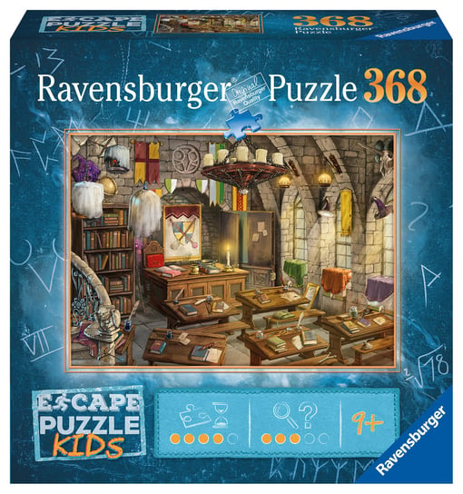 Ravensburger, puzzle, Exit, Szkoła Magii, 368 el. Ravensburger