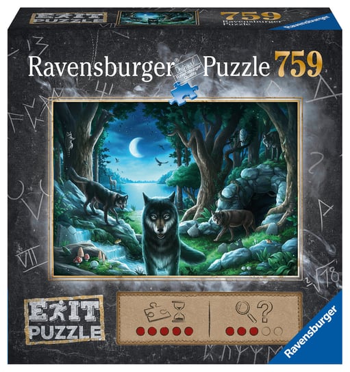 Ravensburger, puzzle, Exit, Wilk, 759 el. Ravensburger