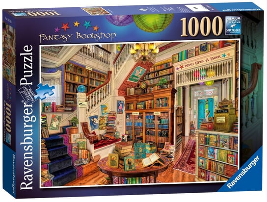 Ravensburger, puzzle, Fantastyczna księgarnia, 1000 el. Ravensburger