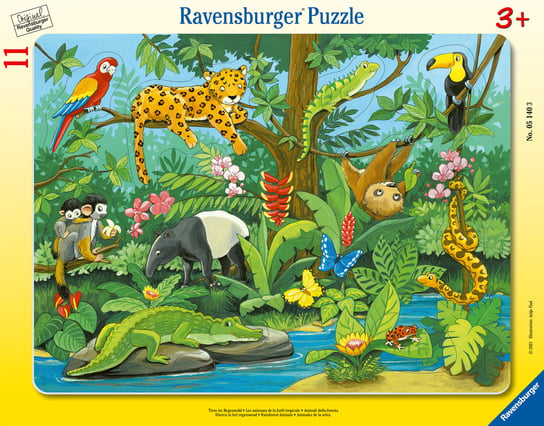 Ravensburger, puzzle, Farma na wsi, 11 el. Ravensburger