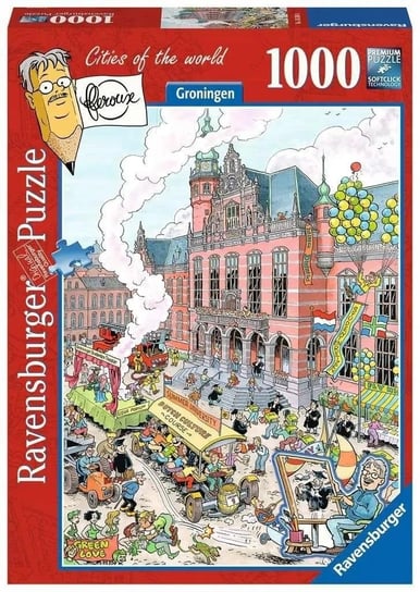 Ravensburger, puzzle, Fleroux Groningen, 1000 el. Ravensburger