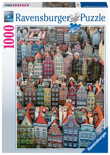 Ravensburger, puzzle, Gdańsk, 1000 el. Ravensburger