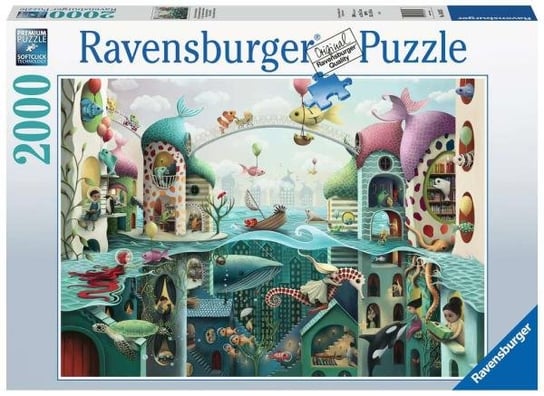 Ravensburger, puzzle, Gdyby ryby umiały mówić, 2000 el. Ravensburger