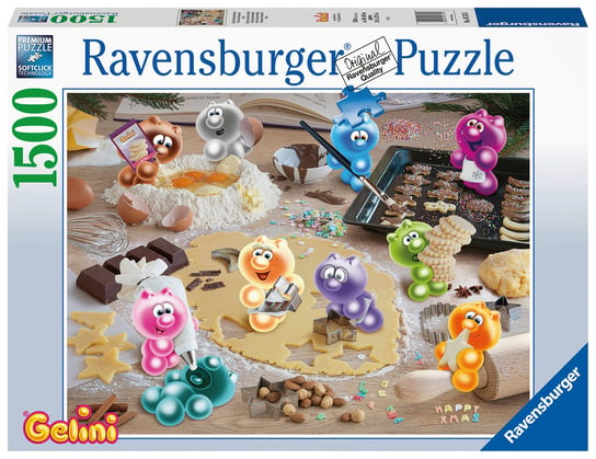 Ravensburger, puzzle, Gelini świąteczne wypieki, 1500 el. Ravensburger