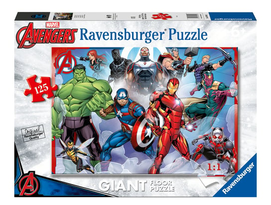 Ravensburger, puzzle, Giant, Avengers, 125 el. Ravensburger