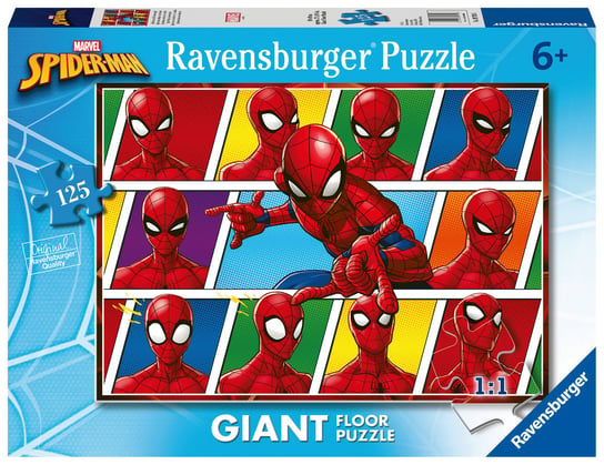Ravensburger, puzzle, Giant, Spiderman, 125 el. Ravensburger
