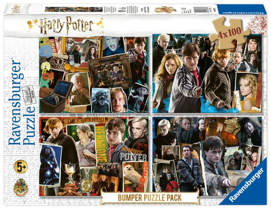 Ravensburger, puzzle, Harry Potter, 4x100 el. Ravensburger