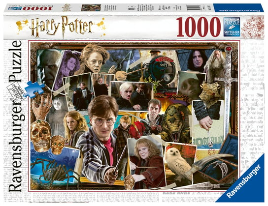 Ravensburger, puzzle, Harry Potter Bohaterowie, 1000 el. Ravensburger