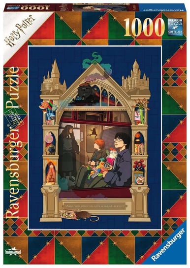 Ravensburger, puzzle, Harry Potter Pociąg do Hogwartu, 1000 el. Ravensburger