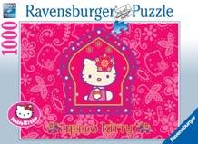 Ravensburger, puzzle, Hello Kitty, Księżniczka, 1000 el. Ravensburger