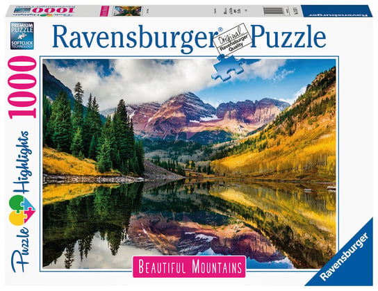 Ravensburger, puzzle, Highlights, Aspen, Kolorado, 1000 el. Ravensburger