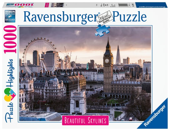 Ravensburger, puzzle, Highlights, Londyn, 1000 el. Ravensburger