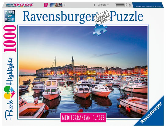Ravensburger, puzzle, Highlights, Śródziemnomorska Chorwacja, 1000 el. Ravensburger