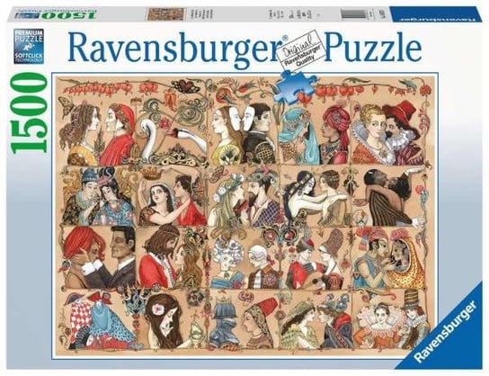 Ravensburger, puzzle, Historia milości, 1500 el. Ravensburger