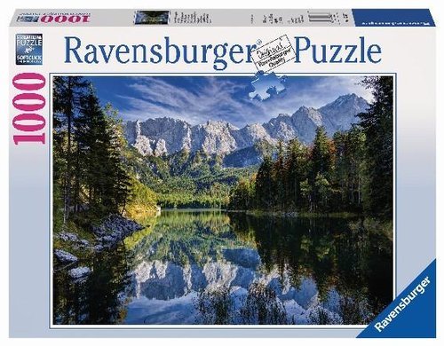 Ravensburger, puzzle, Jezioro Eibsee, 1000 el. Ravensburger