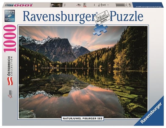 Ravensburger, puzzle, Jezioro Piburger, 1000 el. Ravensburger