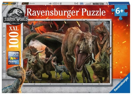 Ravensburger, puzzle, Jurassic World 2, 100 el. Ravensburger