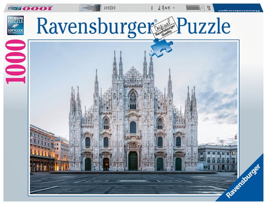 Ravensburger, puzzle, Katedra Duomo, Mediolan, 1000 el. Ravensburger