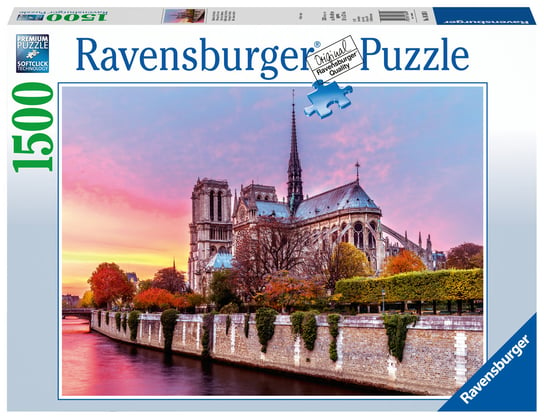 Ravensburger, puzzle, Katedra Notre Dame, 1500 el. Ravensburger