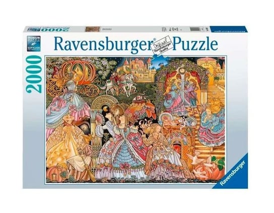 Ravensburger, puzzle, Kopciuszek, 2000 el. Ravensburger