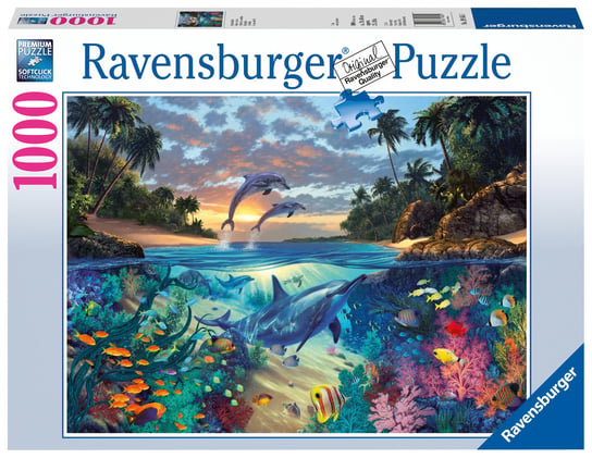 Ravensburger, puzzle, Koralowa zatoka, 1000 el. Ravensburger