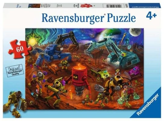 Ravensburger, puzzle, Kosmiczne maszyny, 35 el. Ravensburger