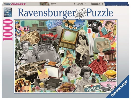Ravensburger, puzzle, Lata 50-te, 1000 el. Ravensburger