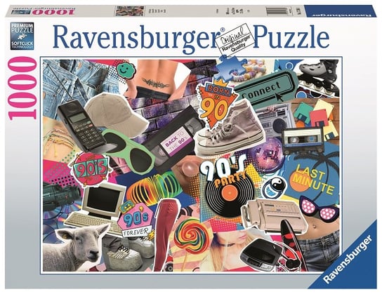 Ravensburger, puzzle, Lata 90-te, 1000 el. Ravensburger