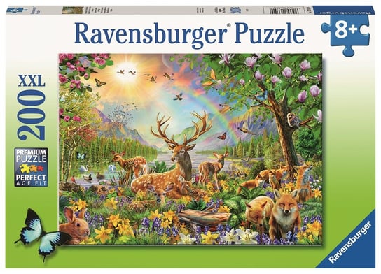 Ravensburger, puzzle, Leśne zwierzęta, 200 el. Ravensburger