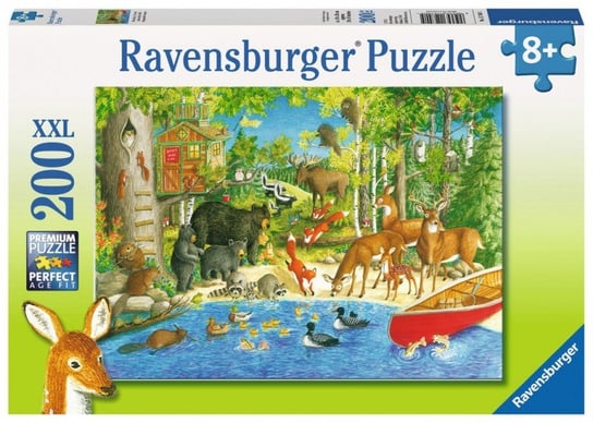 Ravensburger, puzzle, Leśni przyjacie, 200 el. Ravensburger
