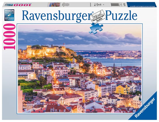 Ravensburger, puzzle, Lizbona, Portugalia, 1000 el. Ravensburger