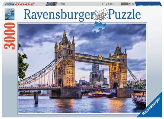 Ravensburger, puzzle, Londyn wspaniałe miasto, 3000 el. Ravensburger