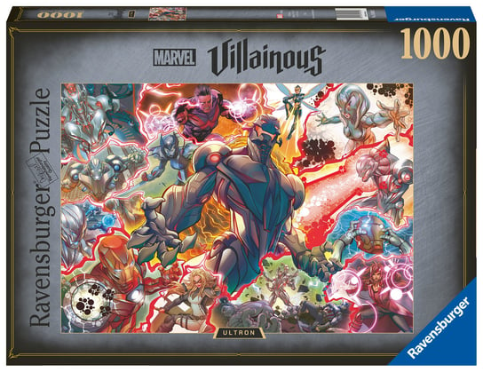Ravensburger, puzzle, Marvel, Villainous, Ultron, 1000 el. Ravensburger