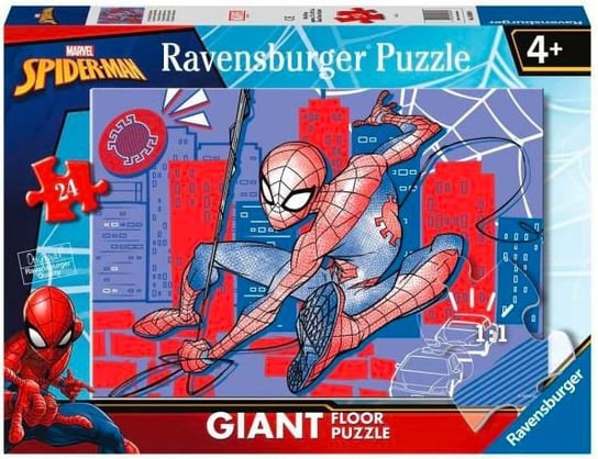 Ravensburger, puzzle, Marvel, XXL, Spiderman, 24 el. Ravensburger