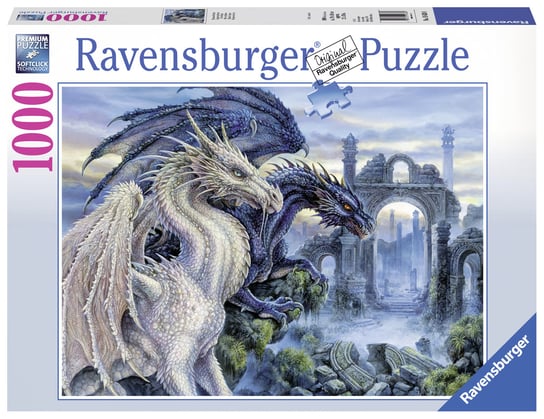 Ravensburger, puzzle, Mistyczne smoki, 1000 el. Ravensburger