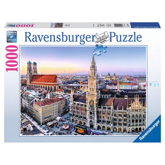 Ravensburger, puzzle, Monachium, 1000 el. Ravensburger