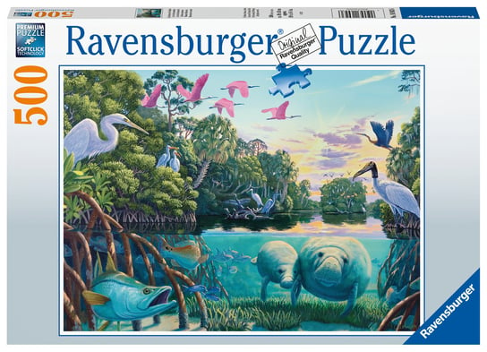 Ravensburger, puzzle, Morskie zwierzęta, 500 el. Ravensburger