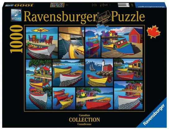 Ravensburger, puzzle, Na wodzie, 1000 el. Ravensburger