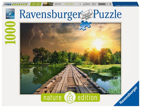 Ravensburger, puzzle, Natura, Gra świateł, 1000 el. Ravensburger