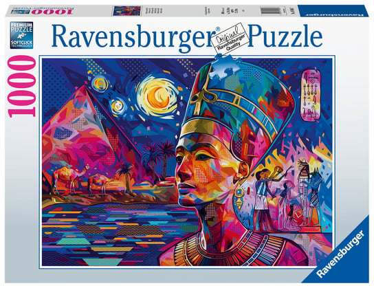Ravensburger, puzzle, Nefretiti, 1000 el. Ravensburger