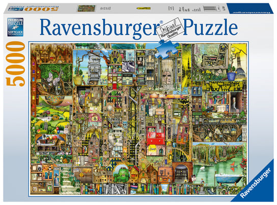 Ravensburger, puzzle, Niesamowite miasto, 5000 el. Ravensburger
